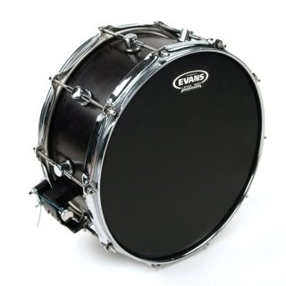 Evans B14HBG Hydraulic Black Snare Coated 14