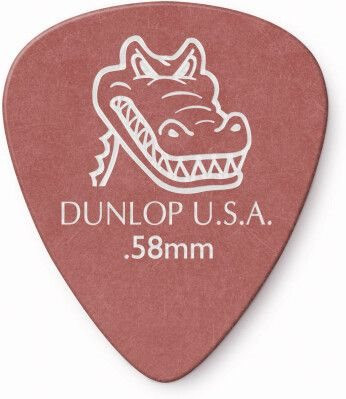 Dunlop Gator Grip Pektrum 0,58mm Red