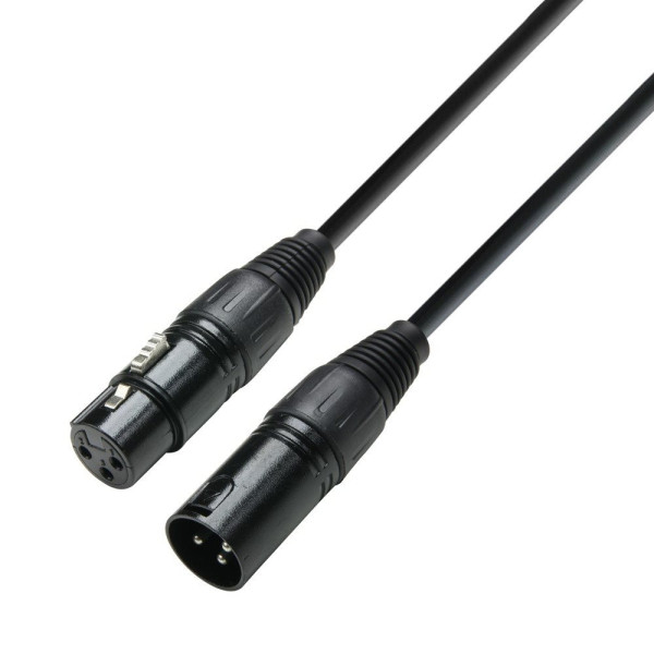 Accu DMX cable 110 OHM, 3 pin, 0,5 Meter(AC3PDMX05)