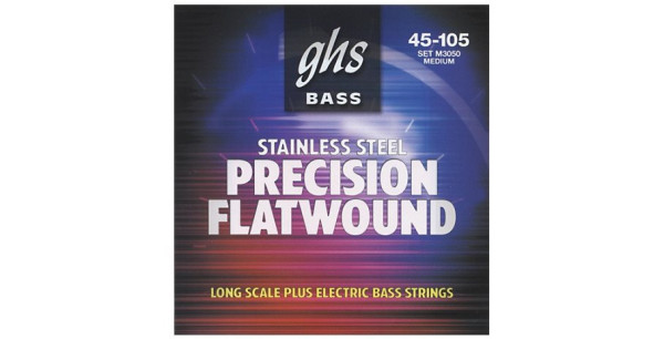 GHS Precision Flatwound M 3050 045-105