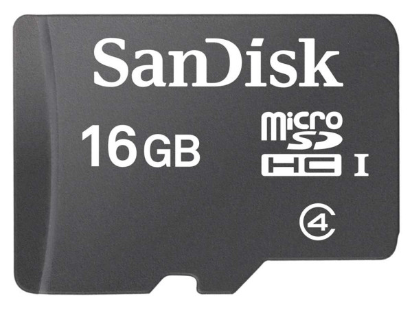 SanDisk Micro SDHC 16 GB Class 4