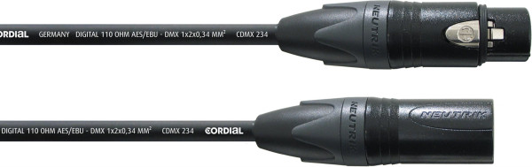 Cordial CPD 0,5 FM DMX Kabel