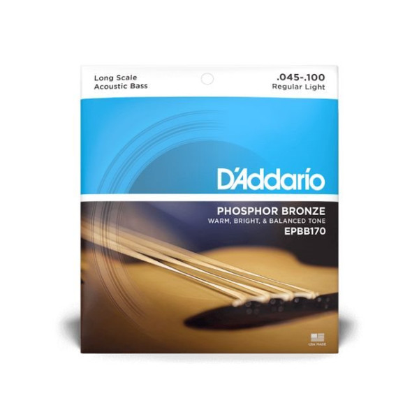 D Addario EPBB 170 Phosphor Bronze 045-100 Acoustic Bass