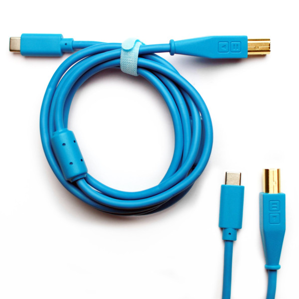 DJ Techtools USB-C Chroma Cable blue ca. 1,5m