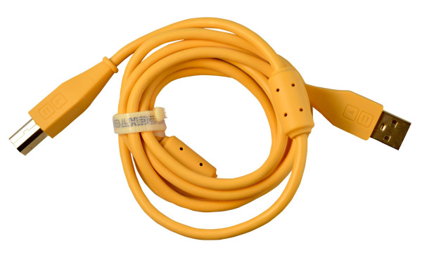 DJ TechTools USB Chroma Cable orange straight (ca. 1,5m)