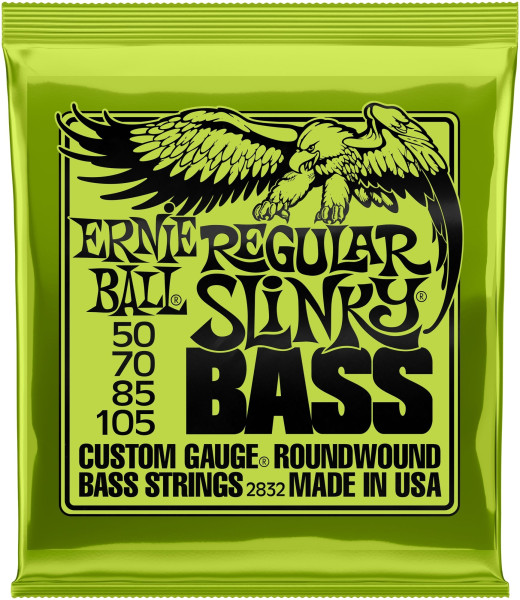Ernie Ball Bass Nickel Regular Slinky 50-105