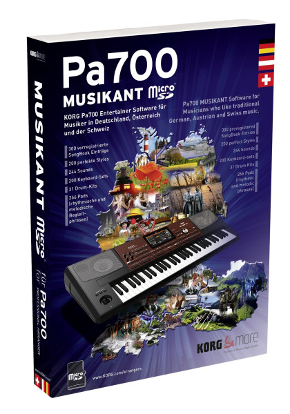 Korg PA 700 Musikant Erweiterung