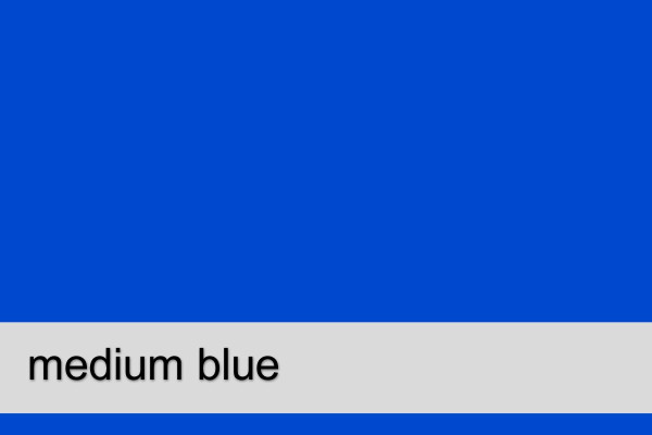 Eurolite Farbfolienbogen 132 medium blue 61x50cm