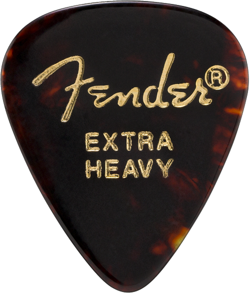 Fender Plektrum Standard 351 Extra Heavy shell