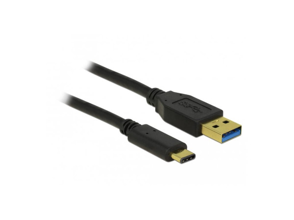 Delock USB 3.1 Gen 2 (10 Gbps) Kabel Type-A zu Type-C 1 m
