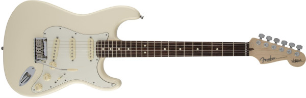 Fender Jeff Beck Strat Olympic White