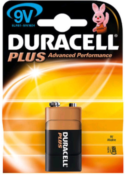 Duracell 9 Volt Block - Blister -