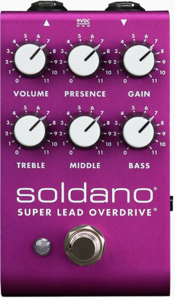 Soldano SLO Pedal Limited Purple Anodized Edition