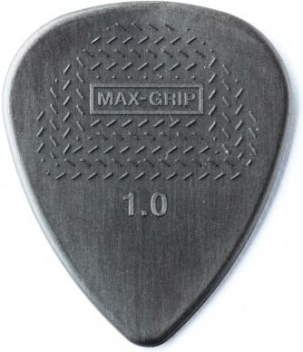 Dunlop Max-Grip Plektrum 1,00mm Dark Gray