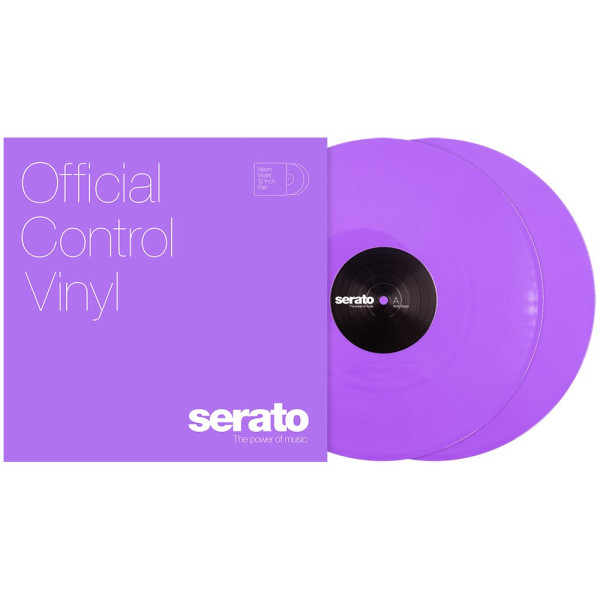 Serato 2x12“ Neon violet Control Vinyl