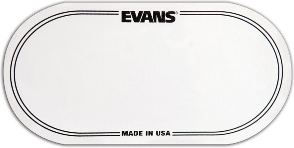 Evans EQPC2 EQ Clear Plastic Double Patch