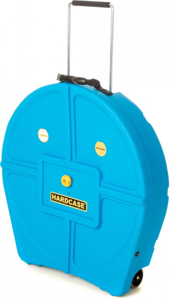 Hardcase HNP9CYM22-LB Cymbal Case Trolley für 9 Becken bis 22" - Light Blue