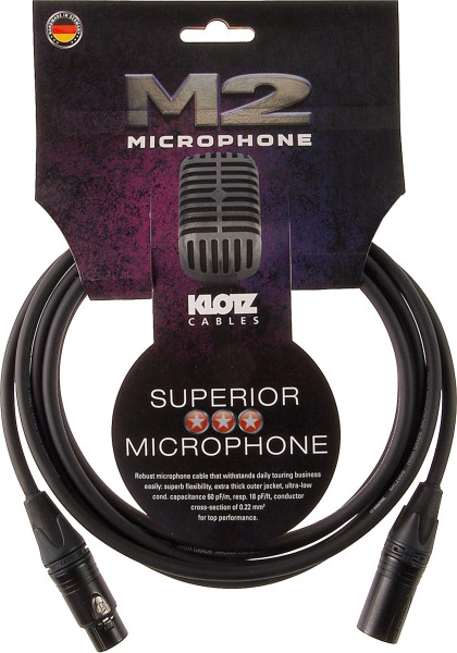 Klotz M2FM Superior Mikrofonkabel 2m