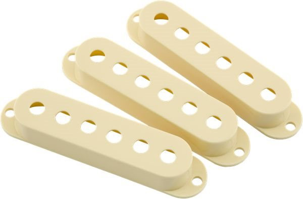 Fender Road Worn Stratocaster Pickup Covers Aged White (3)