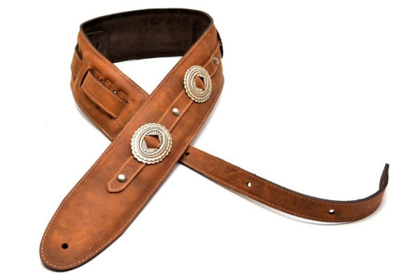 Bourbon Strap Guitar Texas Greased Leather