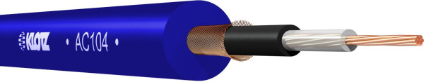 Klotz AC 104 BL Instrumentenkabel blau -meter-