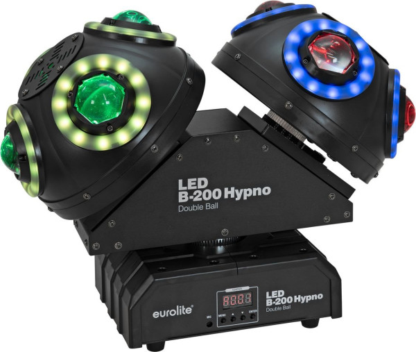 Eurolite LED B-200 Hypno Double Ball Strahleneffekt