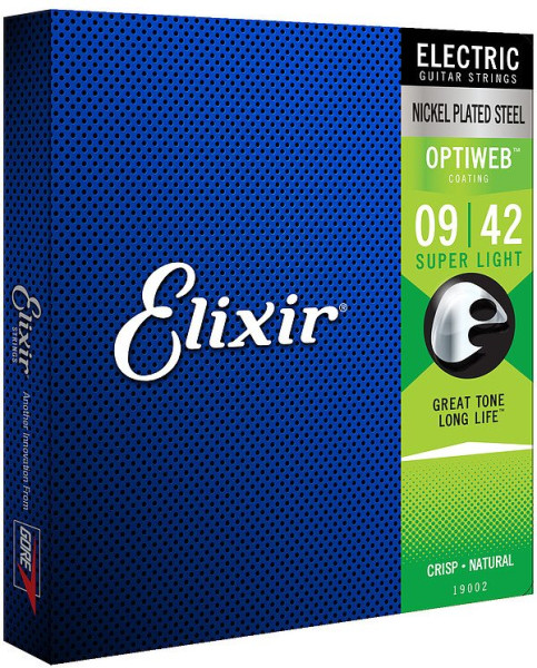 Elixir Optiweb 19002 Super Lights 009-042 E-Gitarren Saiten
