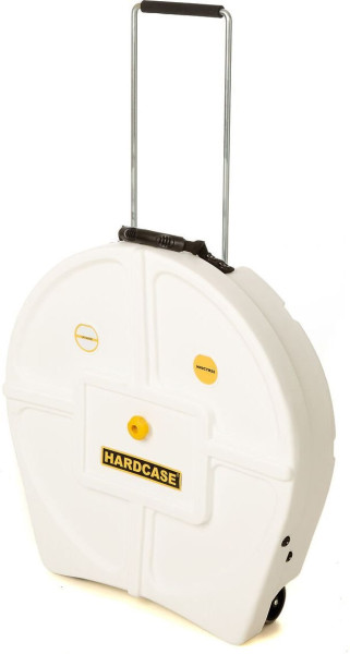 Hardcase HNP9CYM22-W Cymbal Case Trolley für 9 Becken bis 22" - White