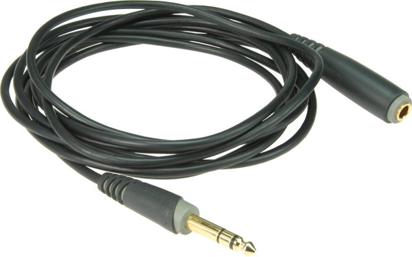Klotz AS-EX20300 Kopfhörerverlängerung 3m 6,3mm Klinke