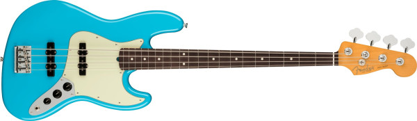 Fender American Pro II Jazz Bass Miami Blue/RW
