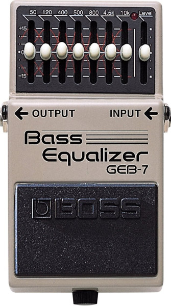 Boss GEB 7 Equalizer Bass Effektpedal