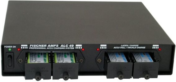 Fischer Amps ALC 49 9,5" Ladegerät für 4x 9V NiMH Akku