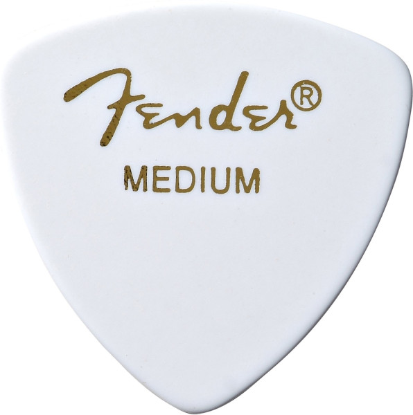 Fender Plektrum Triangle 346 medium weiß