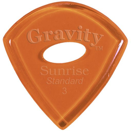 Gravity Picks Sunrise Standard 3 mm Elipse