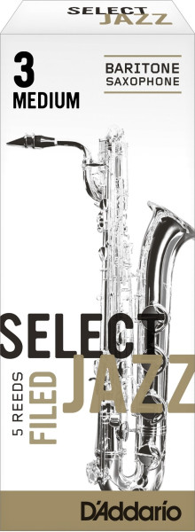 D´Addario Select Jazz Bariton-Sax 3M Filed