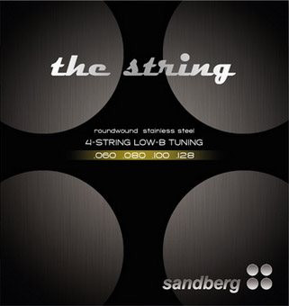 Sandberg 060-128 Bass Saiten Satz LOW-B 4-string