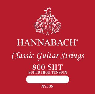 Hannabach 800 Super High Tension Red