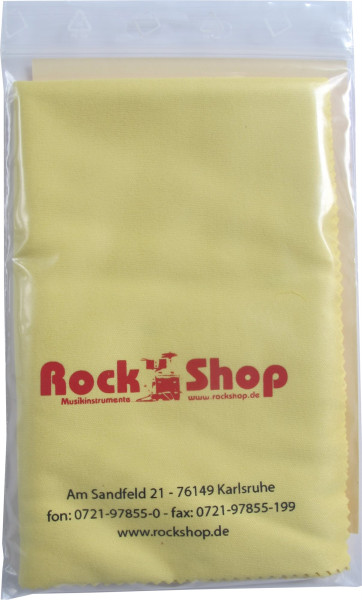 Rock Shop Wischer Microfaser glatt (gelb)