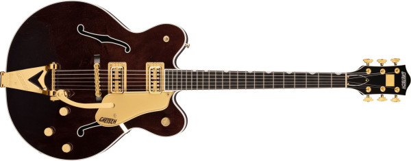 Gretsch G6122TG Players Edition Country Gentleman Hollow Body with String-Thru Bigsby and Gold Hardw