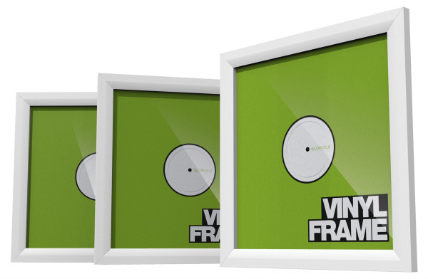 Glorious Vinyl Frame Set White - Set mit 3 Stück